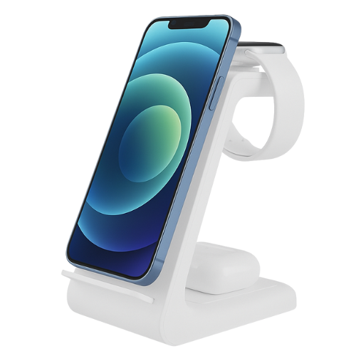 Stazione di Ricarica Wireless 3 in 1