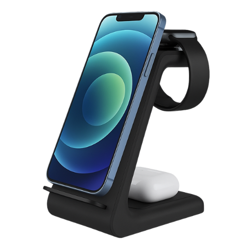 Stazione di Ricarica Wireless 3 in 1