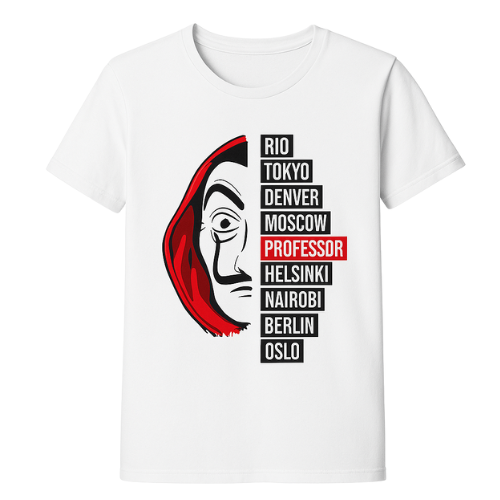 T-shirt La Casa di Papel
