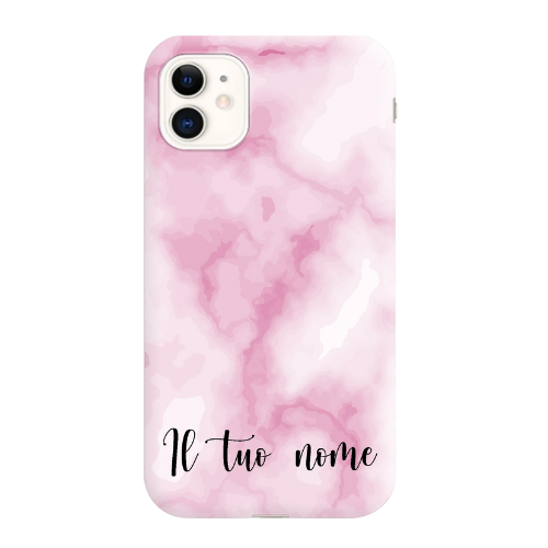 Cover Marmo con Nome Personalizzabile