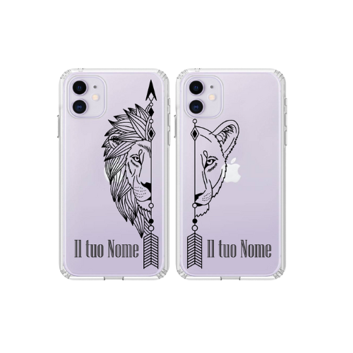Cover coppia Leone e Leonessa personalizzabili