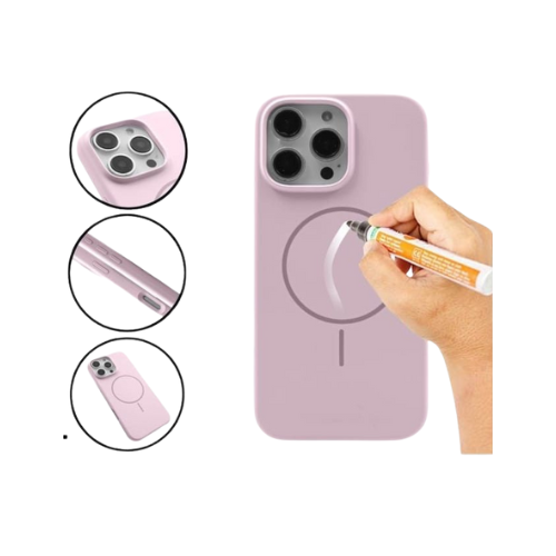 Cover con MagSafe in silicone liquido