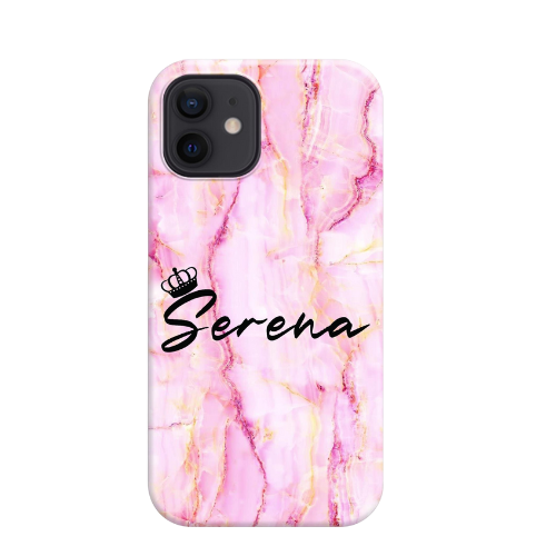 Cover marmo con nome personalizzabile