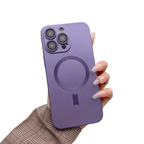 Cover MagSafe effetto metallizzato