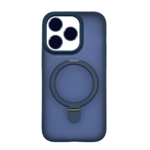 Cover MagSafe con Anello Stand Trasparente Opaca