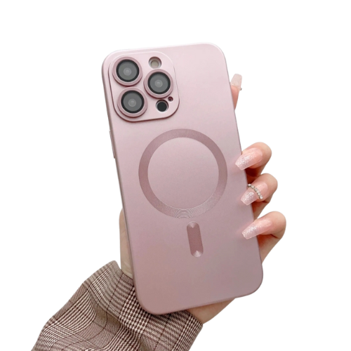 Cover MagSafe effetto metallizzato